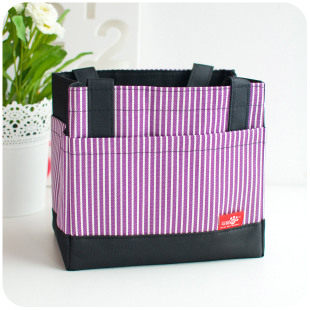 日本手提饭盒袋子韩国防水保温便当包袋带饭装午餐男女小拎包大号