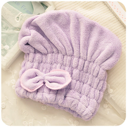 日本加大加厚超强吸水干发帽 擦头发速干包头巾 韩国浴帽干发毛巾