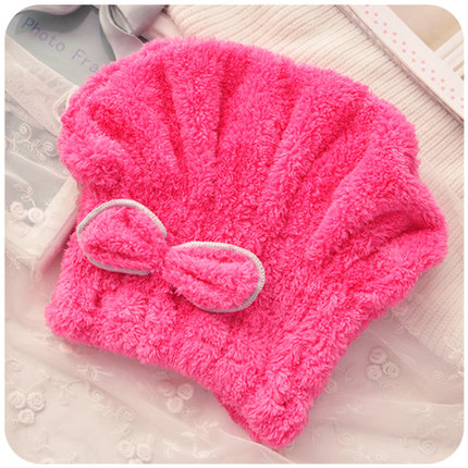 日本加大加厚超强吸水干发帽 擦头发速干包头巾 韩国浴帽干发毛巾