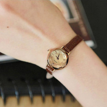正品牌聚利时Julius韩国时尚女表切割面皮带学生手表时装表复古表