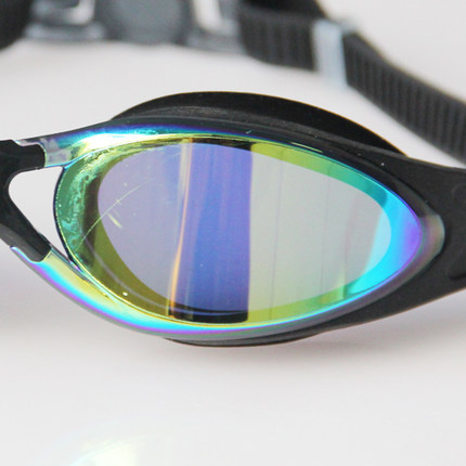 佑游正品 电镀平光泳镜 大框防水防雾游泳眼镜 男/女 包邮