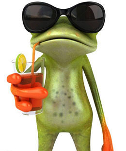 3D立体感汽车贴纸 搞笑卡通青蛙车贴避祸 壁虎车贴 逼真个性贴纸