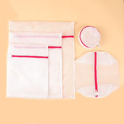 每时美家 日本精品第4代升级加密细网蜂窝洗衣袋 家用护洗袋套装