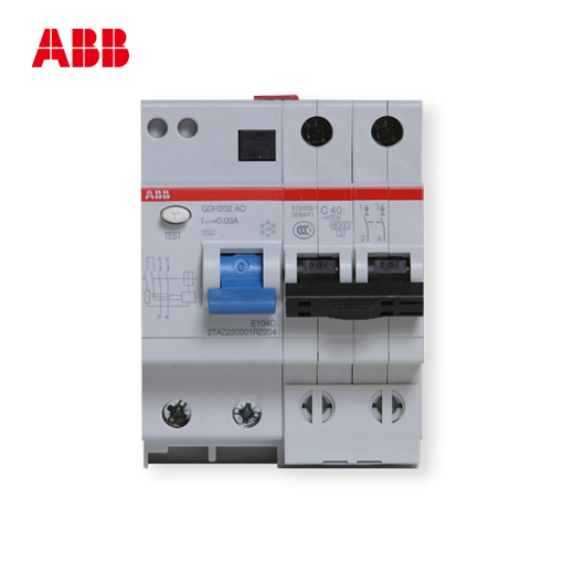 【ABB漏电断路器】ABB 开关/漏电开关/漏电保护/GSH202-C40
