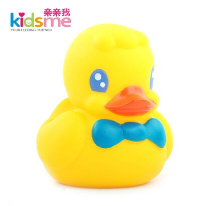 亲亲我 宝宝洗澡玩具戏水快乐鸭 蛙 婴儿童捏捏叫浴室0-1岁玩具