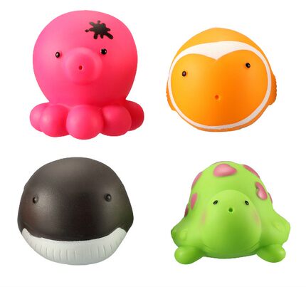 婴浴室儿玩具 儿童宝宝玩具 戏水洗澡 亲亲我 海洋 庄园喷水套装