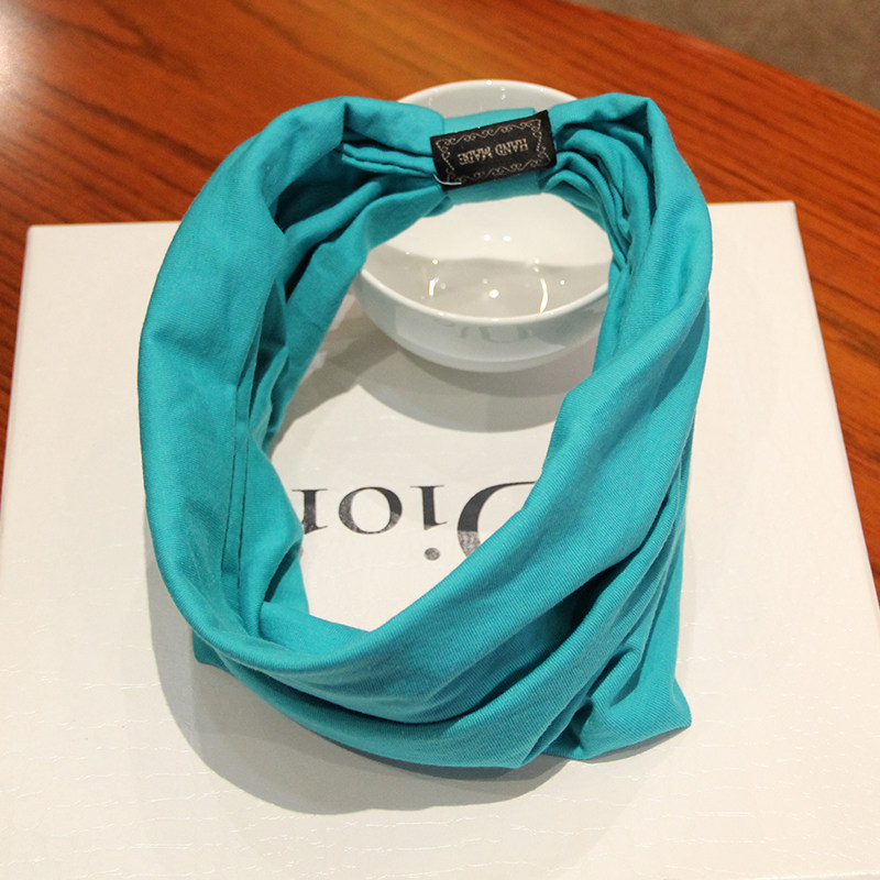 包邮新款韩国夸张宽边发箍韩版纯色棉布发带头巾头饰发饰品女发箍