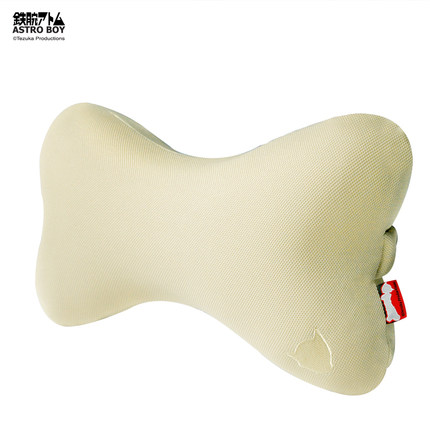 阿童木 记忆棉卡通汽车腰靠垫 车用头枕靠枕护颈枕 靠背U型枕套装