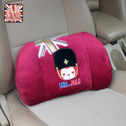 正品阿狸汽车用品腰靠垫 车内靠枕车用靠背 可爱卡通办公室护腰枕