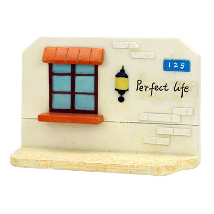 如果创意现代家居装饰小生活场景摆件挂件 如果小镇街角树脂摆件