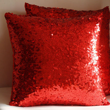 欧美奢华 密集全亮片靠背套/抱枕套/靠枕套 Lmdec沙发装饰布艺