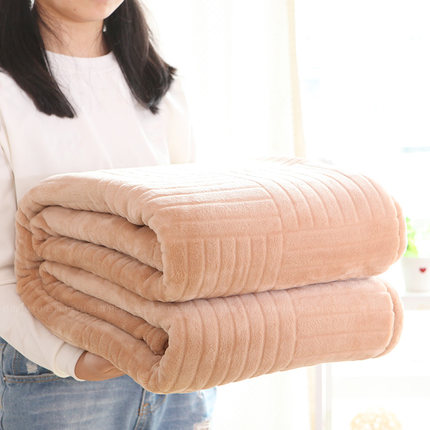 合雨毛毯珊瑚绒毯子冬季加厚保暖法兰绒床单休闲毯空调毯新品特价
