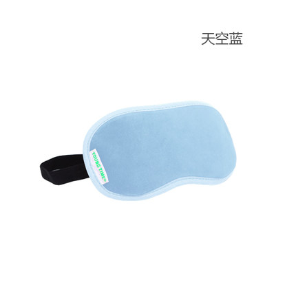 旅行用品天鹅绒睡眠护眼罩旅游午睡遮光眼罩10色情侣必备情趣眼罩