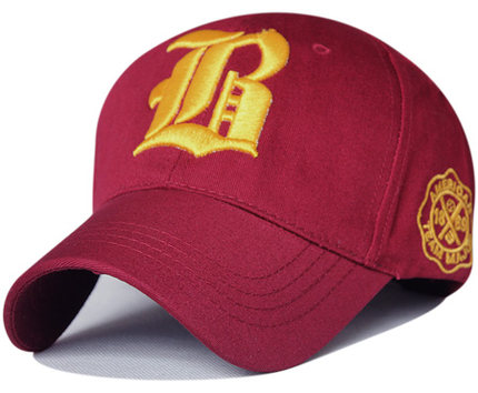 择信 春秋冬季时尚韩版棒球帽字母刺绣鸭舌帽男士户外运动帽子女