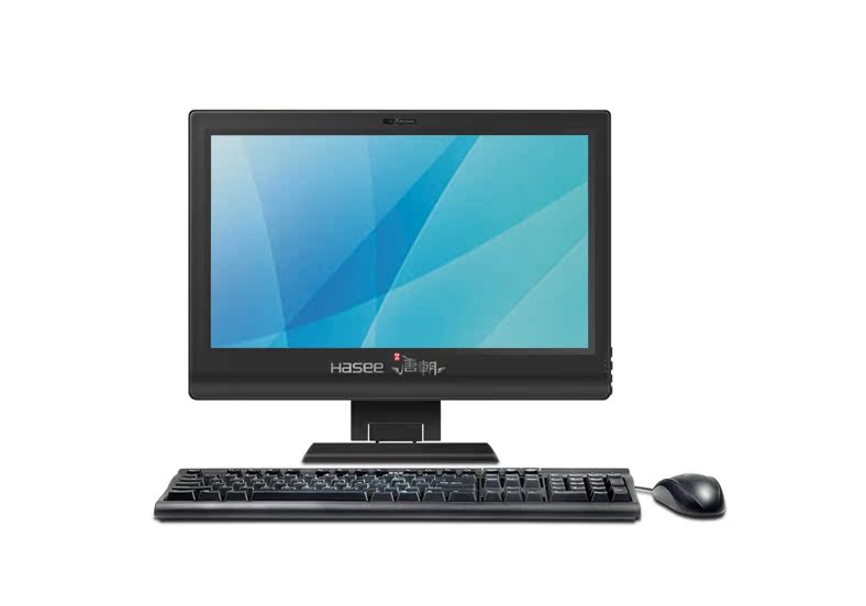 Hasee/神舟 唐朝L100DD3一体式电脑 2G内存+320G硬盘