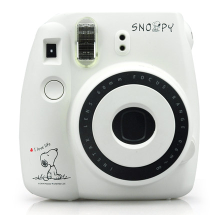 富士拍立得mini8史努比snoopy相机相纸套装 lomo一次成像立拍得