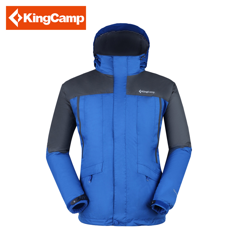 KingCamp/康尔  户外男款两件套含抓绒内胆 三合一冲锋衣 KW9001