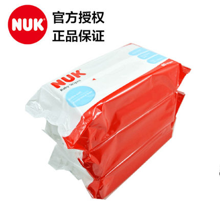 标题优化:NUK湿巾 超厚特柔湿纸巾三包特惠装(240片)
