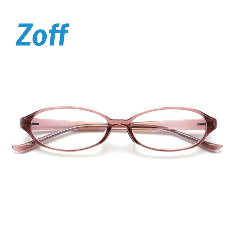 日本ZOFF防蓝光PC眼镜抗疲劳正品防辐射椭圆形潮男女款电脑护目镜