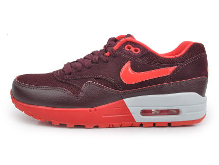NIKE Nike 2014WMNS AIR MAX 1 Winter Classic Women's shoes 319986 606 319986 606 Nike Wmns Air Max 1 Gym Red | KicksCrew | Shop