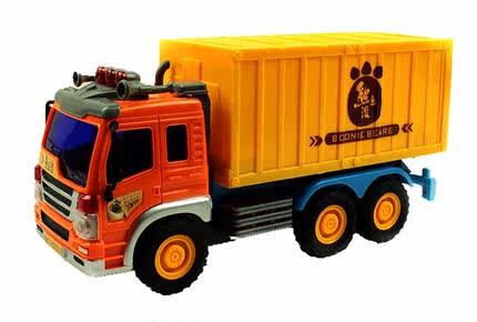 声音灯光军事车熊出没惯性工程车光头强挖土机吊车儿童宝宝玩具车