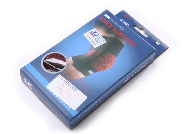 lp641轮滑羽毛球篮球健身运动护膝盖护具保暖保健护套男女