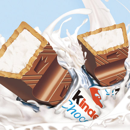 German imports kinder Kinder milk chocolate leisure zero food four children build up T4 loaded