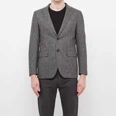 Куртка Мужчины твид тонкий Fit куртка