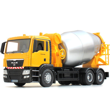 Chun Kit base alloy car toy car children's toy car alloy car models toy model of large mixer