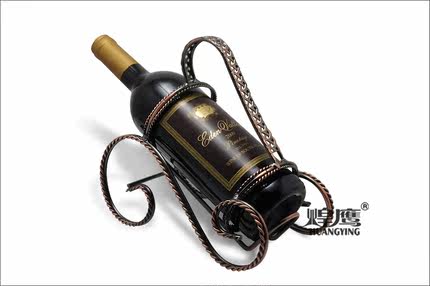 煌鹰 金属 炮车 酒架 红酒架 红古色 KS043