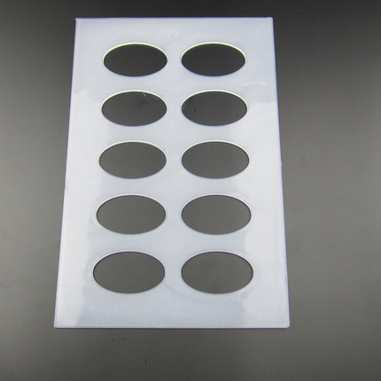 DIY硅胶插片巧克力模 瓦片酥 教程 饼干模具/烘焙模具满100元包邮