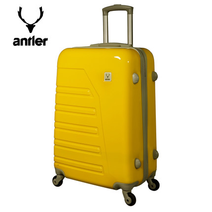 antler yellow suitcase